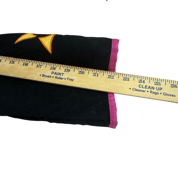 Allure Womens Star Embroidered Button Blazer Size XL Black Long Sleeve Tribal - Picture 8 of 9